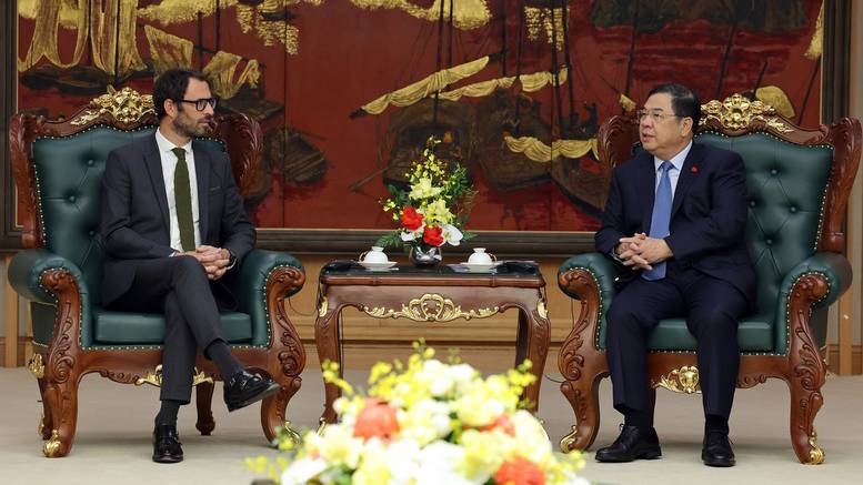 Phó Thủ tướng Phạm Gia Túc tiếp lãnh đạo tập đoàn năng lượng tái tạo lớn của Pháp